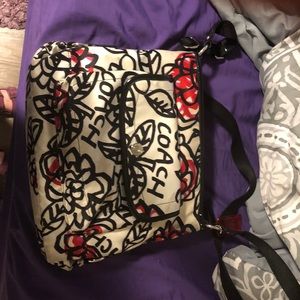 Poppy by coach floral purse